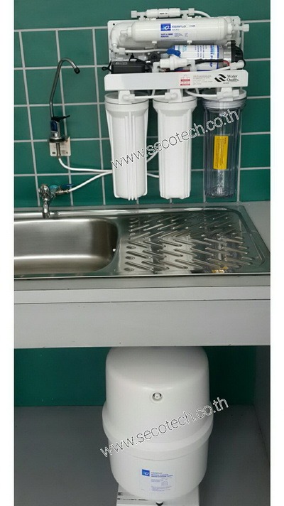 เครื่องกรองน้ำดื่ม Reverse Osmosis สีขาว SECOTECH